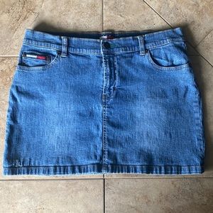Tommy Hilfiger denim mini skirt Sz 13